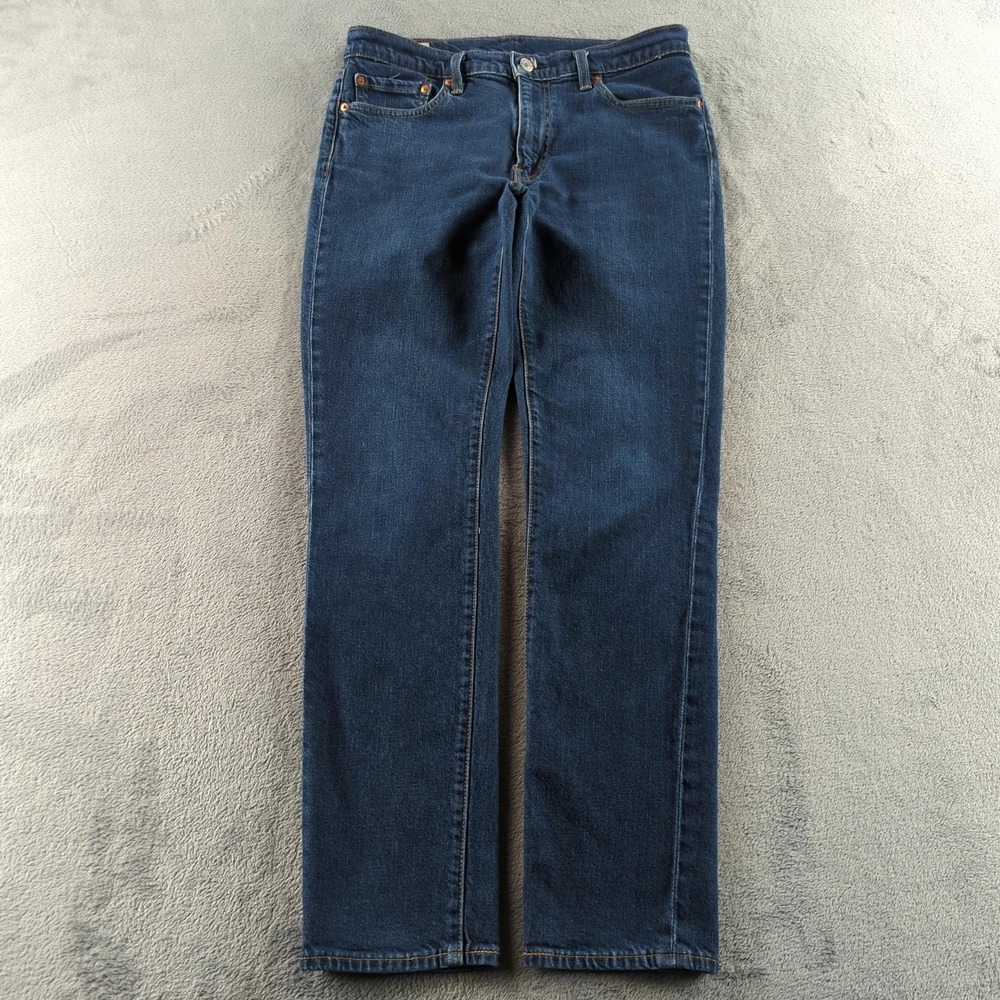 Levis 511 Jeans Mens 33x30* Blue Slim Tapered Premium Stretch Denim Pants Casual